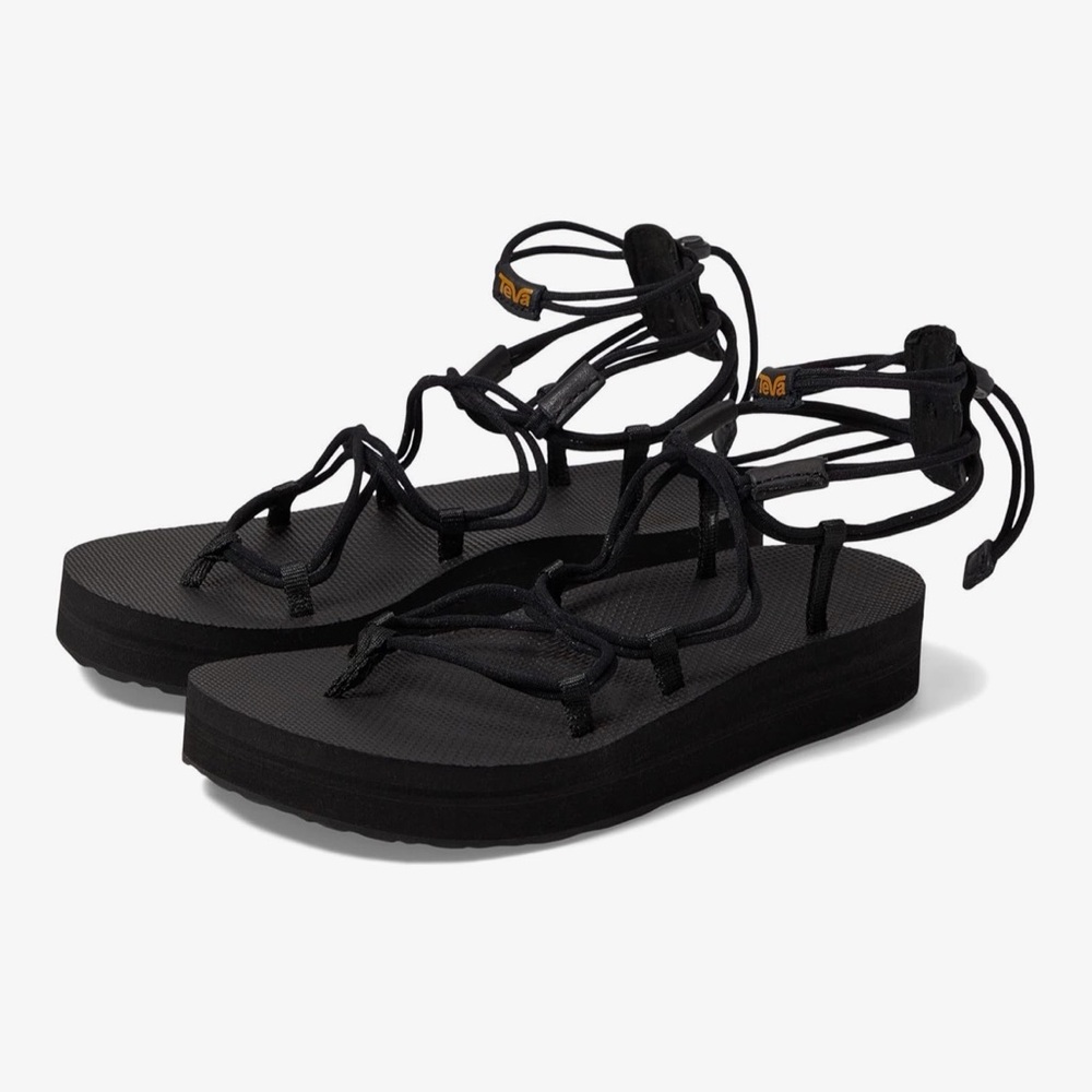 Teva Black Midform Infinity Sandals